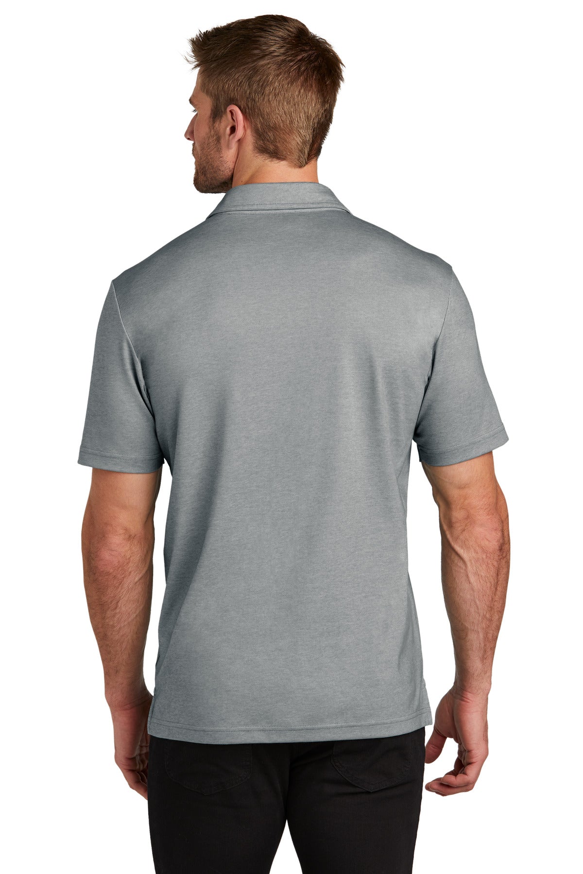TravisMathew Sunsetters Pocket Polo - Grey Heather