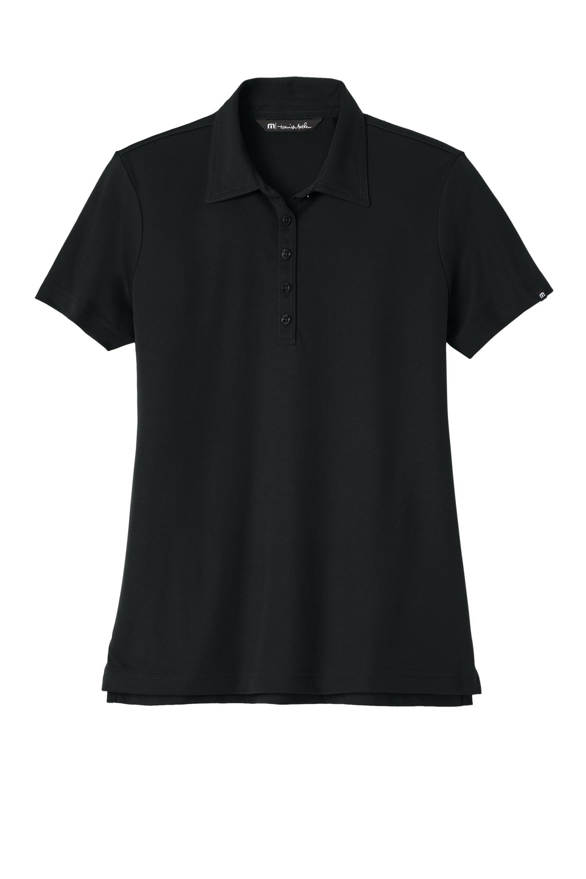 TravisMathew Women's Oceanside Solid Polo - Black