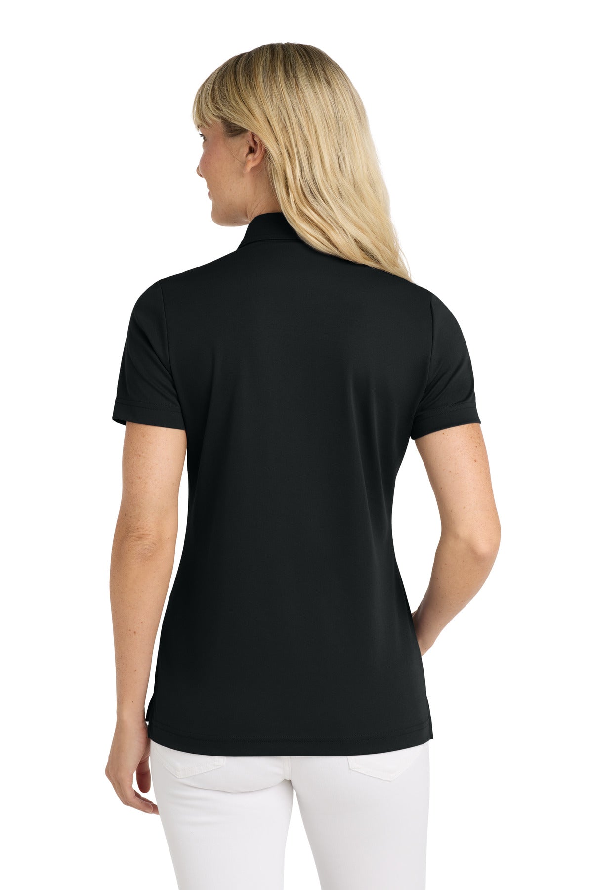 TravisMathew Women's Oceanside Solid Polo - Black