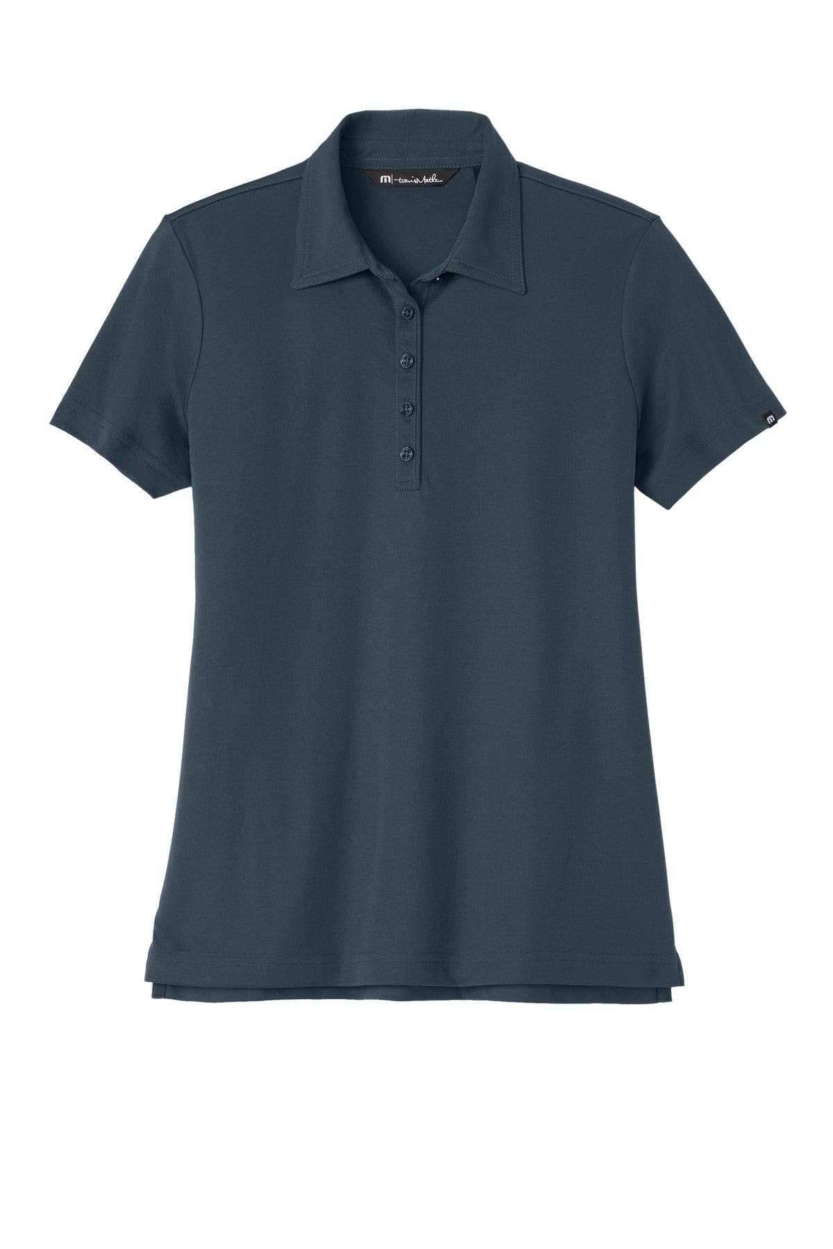 TravisMathew Women's Oceanside Solid Polo - Blue Nights