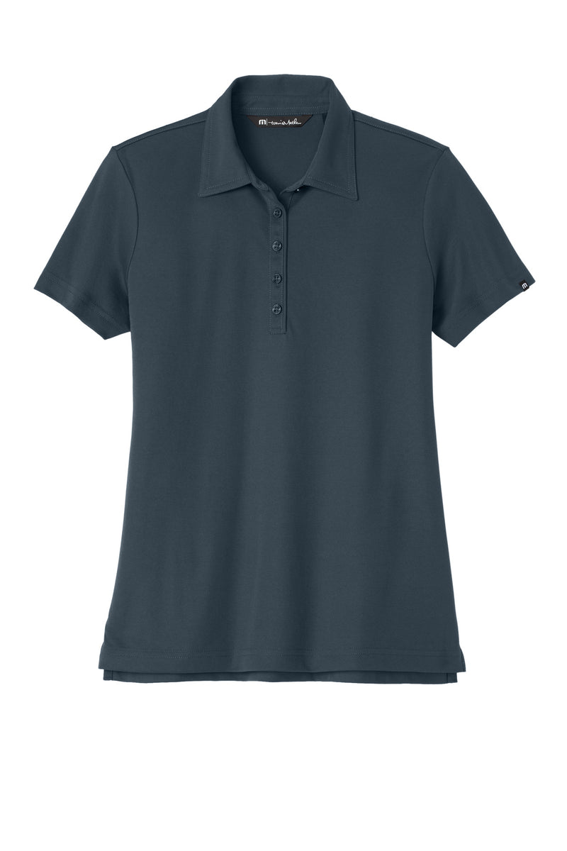 TravisMathew Women's Oceanside Solid Polo - Blue Nights