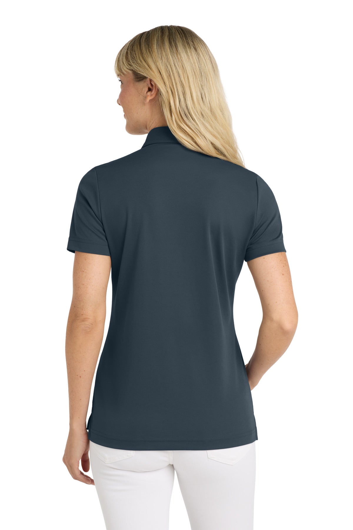 TravisMathew Women's Oceanside Solid Polo - Blue Nights