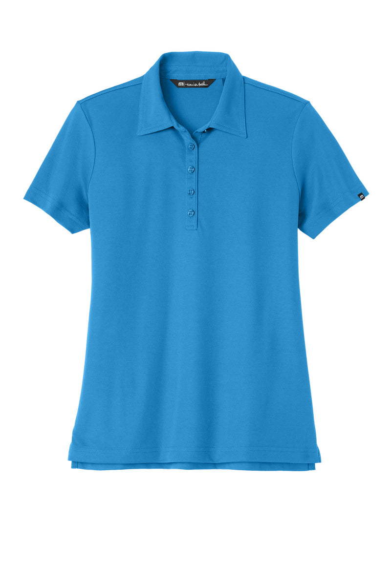 TravisMathew Women's Oceanside Solid Polo - Classic Blue