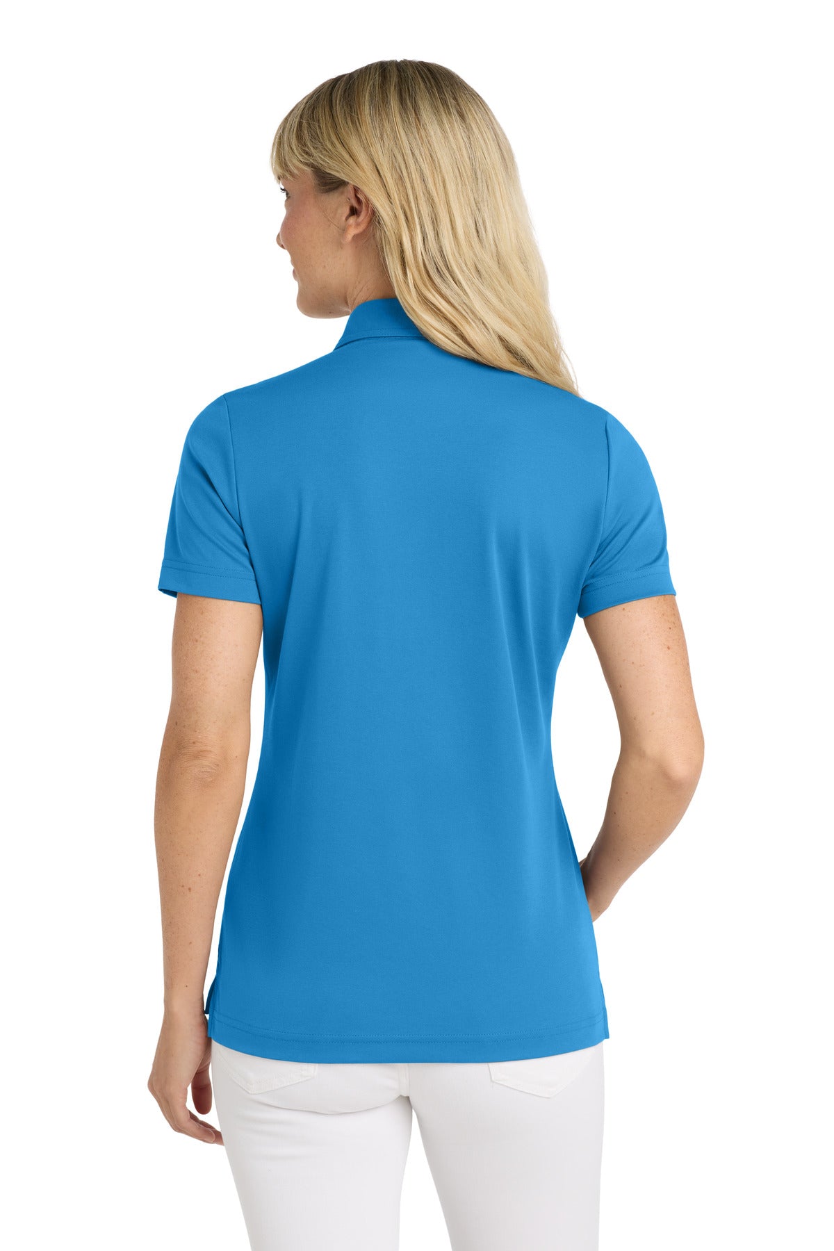 TravisMathew Women's Oceanside Solid Polo - Classic Blue