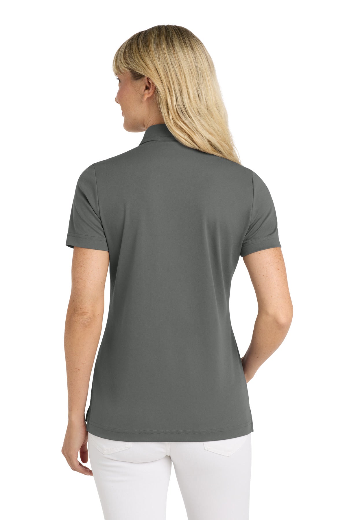 TravisMathew Women's Oceanside Solid Polo - Quiet Shade Grey