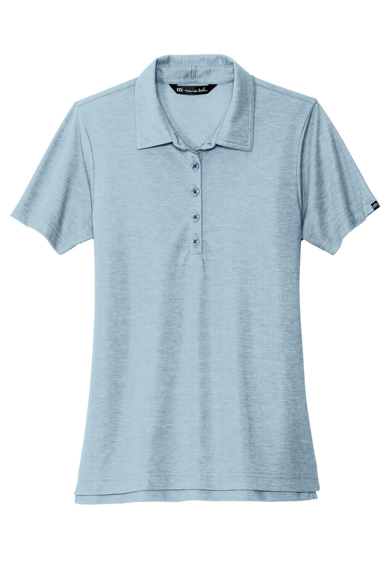 TravisMathew Women's Oceanside Heather Polo - Allure Heather