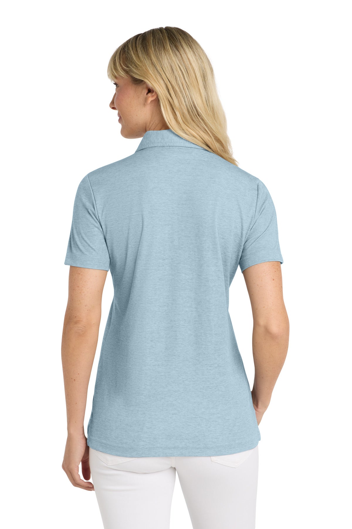 TravisMathew Women's Oceanside Heather Polo - Allure Heather