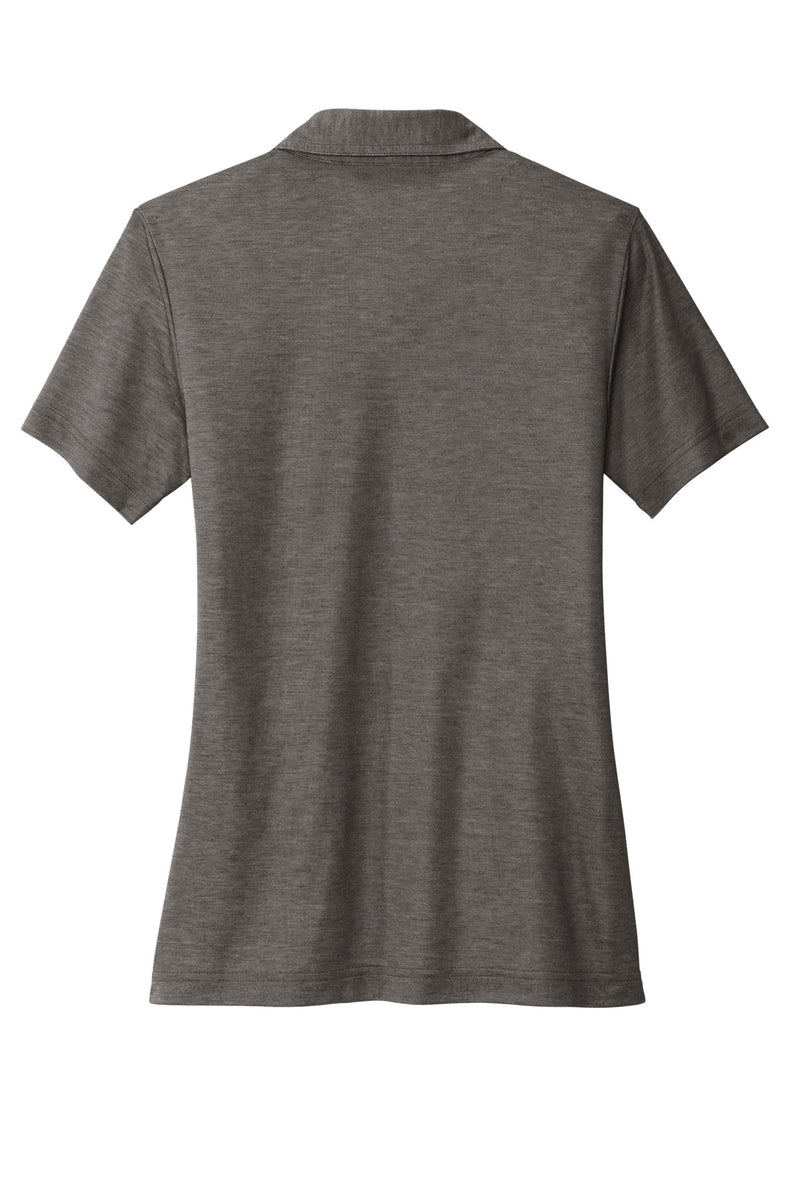 TravisMathew Women's Oceanside Heather Polo - Black Heather