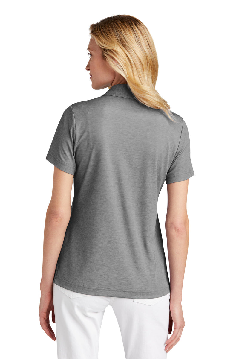 TravisMathew Women's Oceanside Heather Polo - Quiet Shade Grey Heather