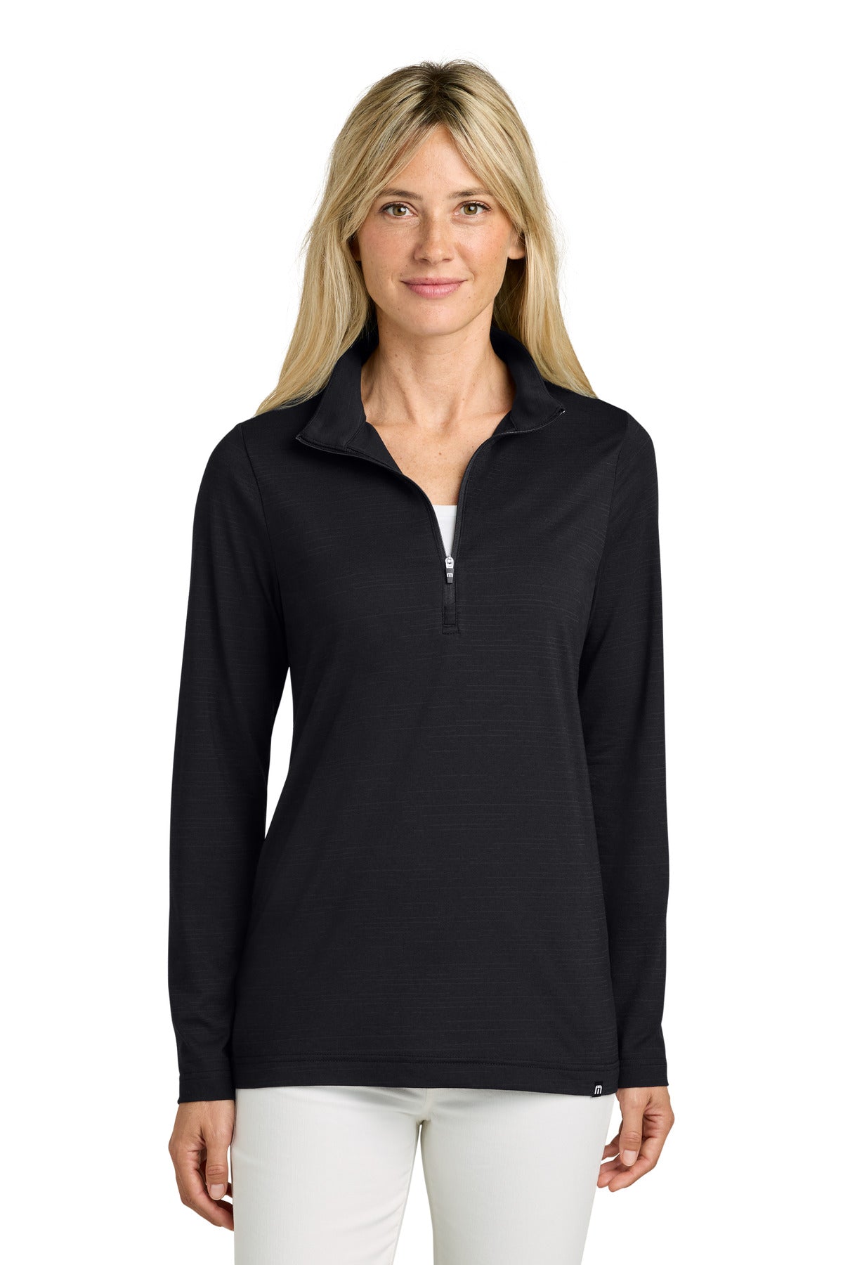 TravisMathew Women's Crestview 1/4-Zip - Black
