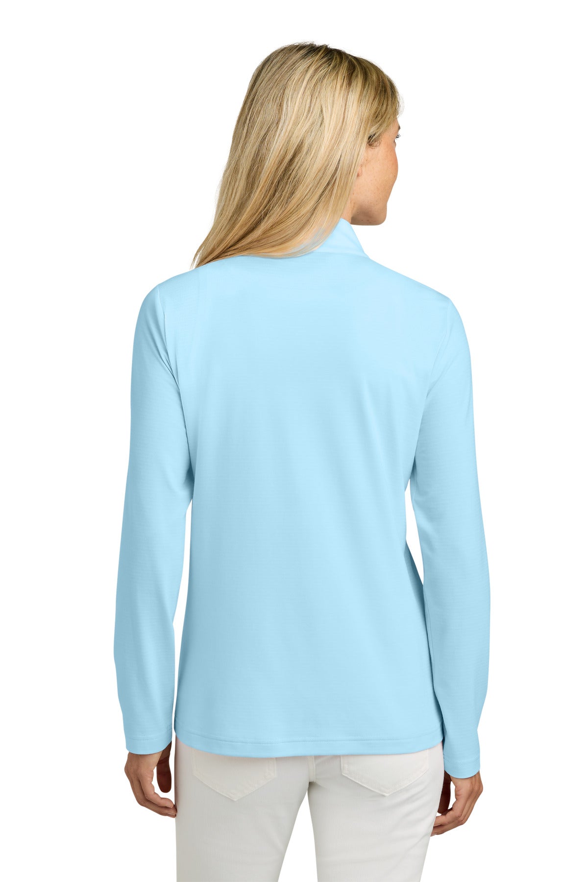 TravisMathew Women's Crestview 1/4-Zip - Dream Blue