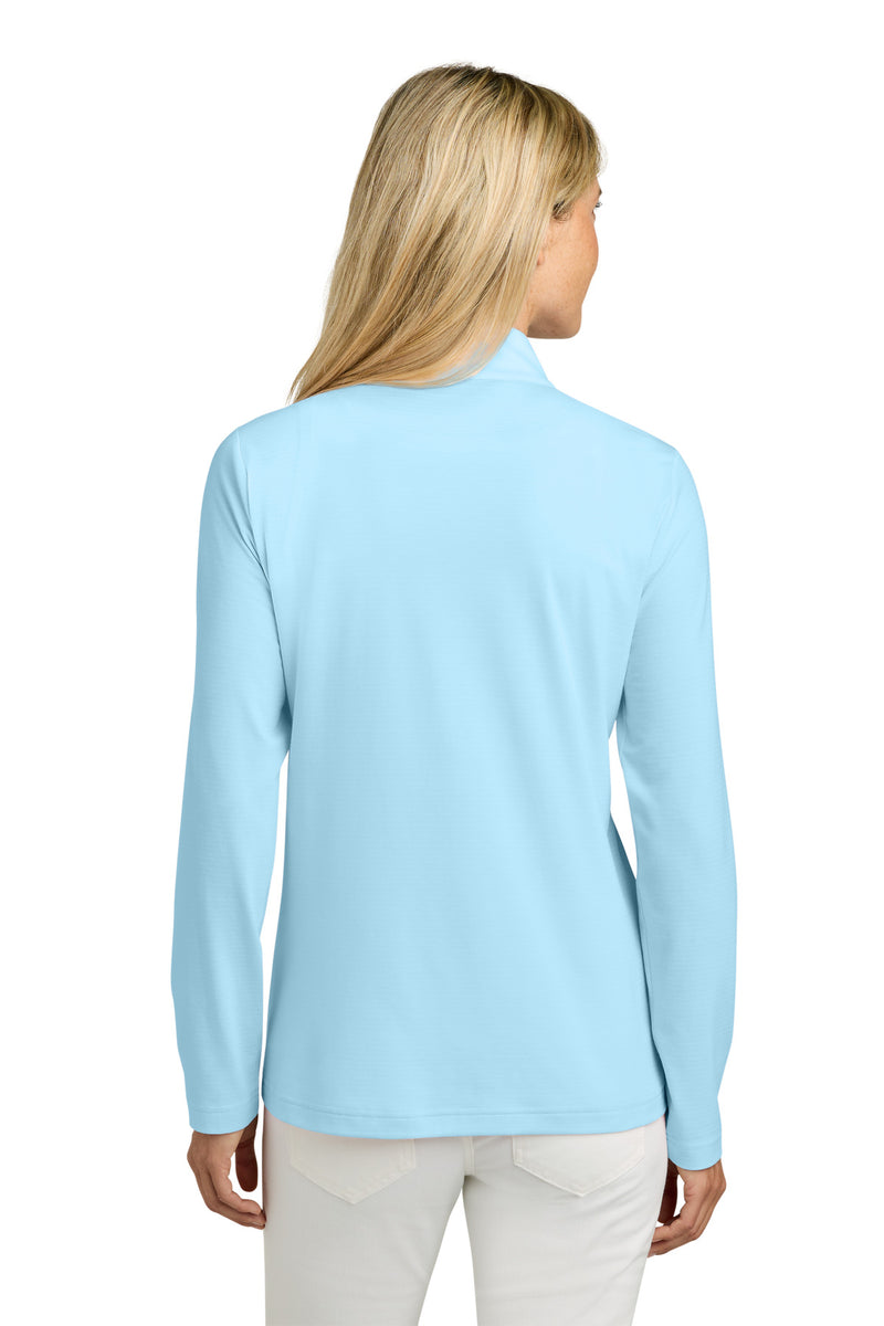 TravisMathew Women's Crestview 1/4-Zip - Dream Blue