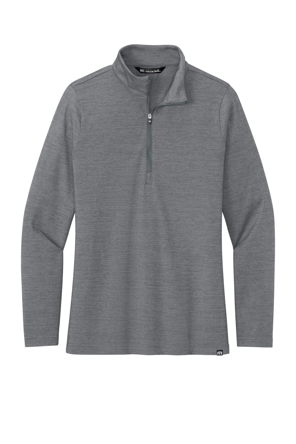 TravisMathew Women's Crestview 1/4-Zip - Grey Heather
