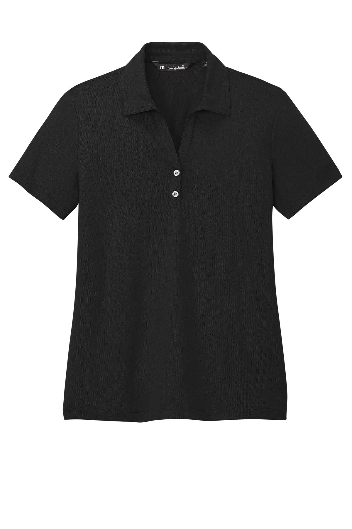 TravisMathew Women's Coto Performance Polo - Black