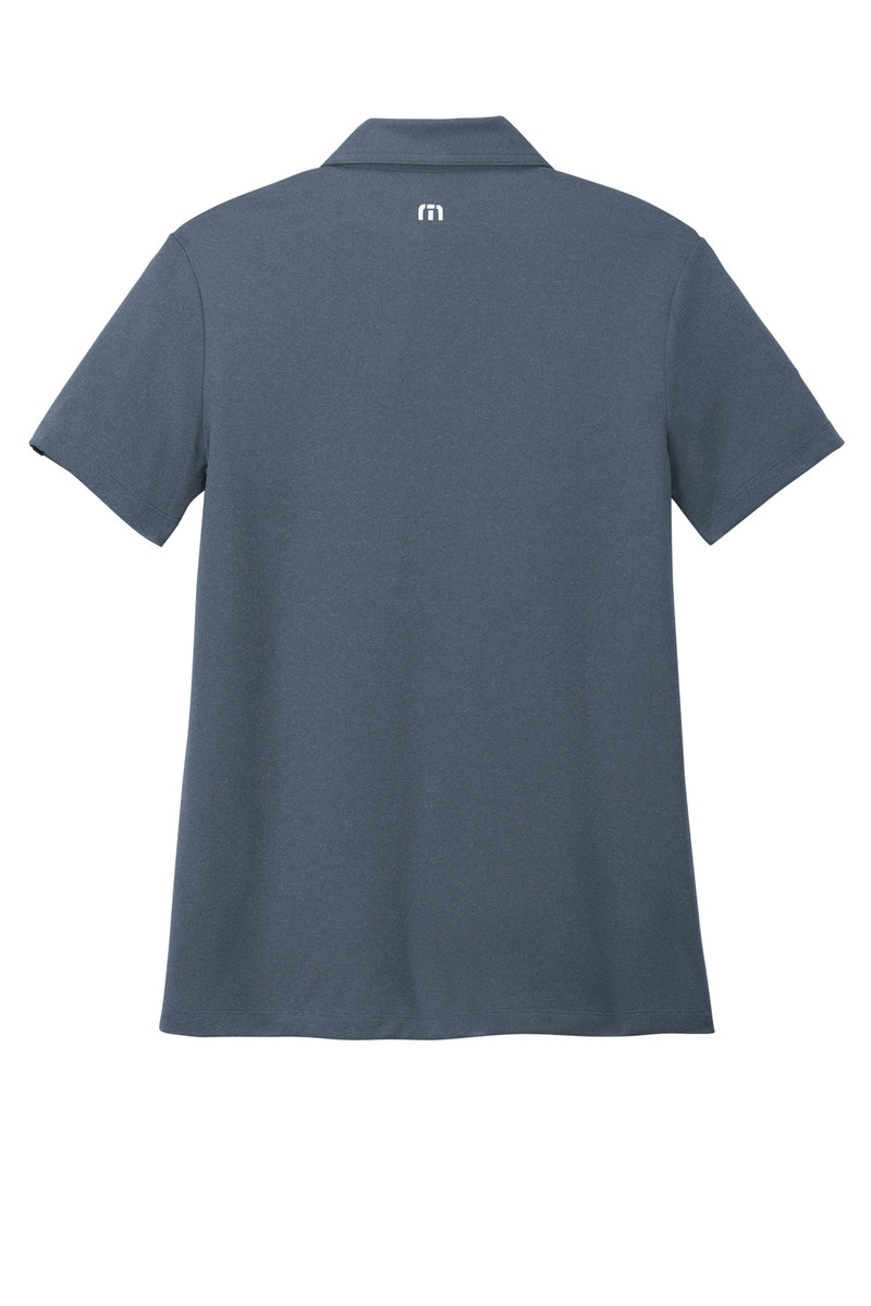 TravisMathew Women's Coto Performance Polo - Vintage Indigo/ Black