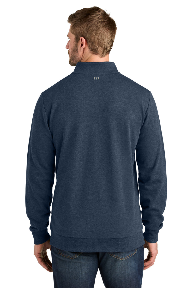 TravisMathew Ocean Villa 1/4-Zip - Blue Heather
