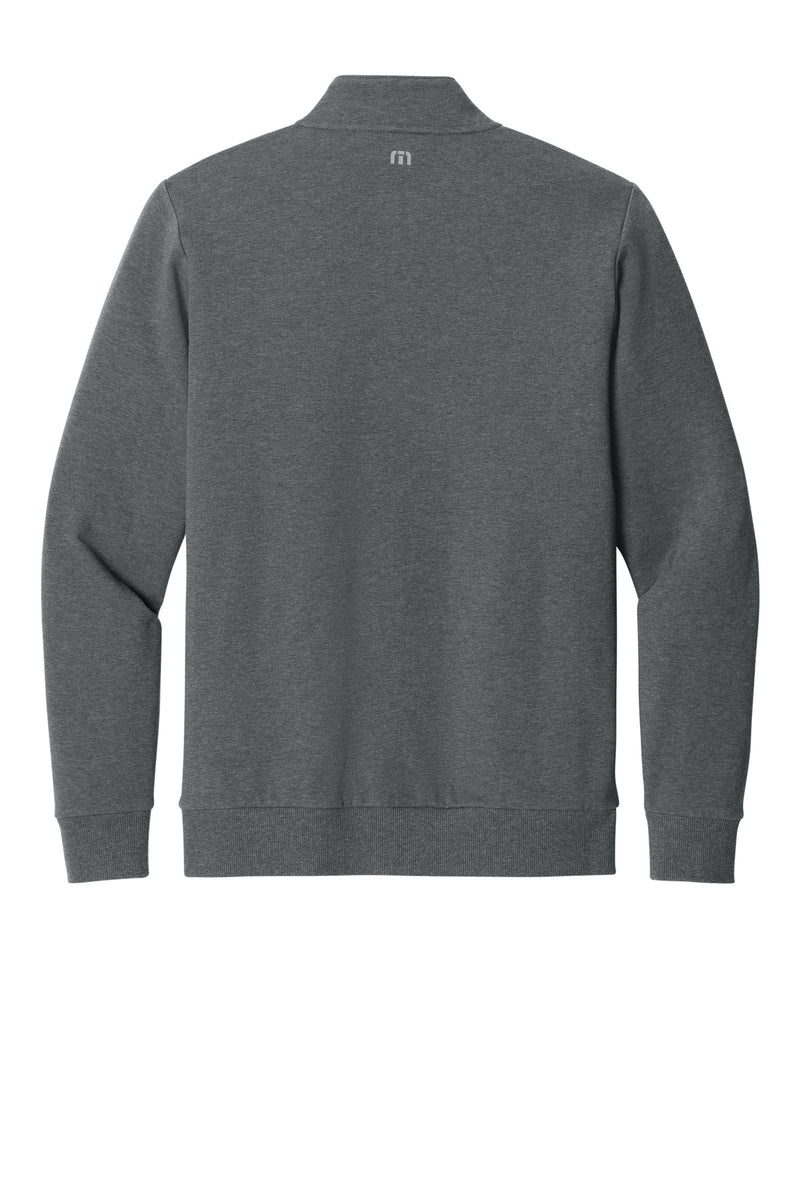 TravisMathew Ocean Villa 1/4-Zip - Dark Grey Heather