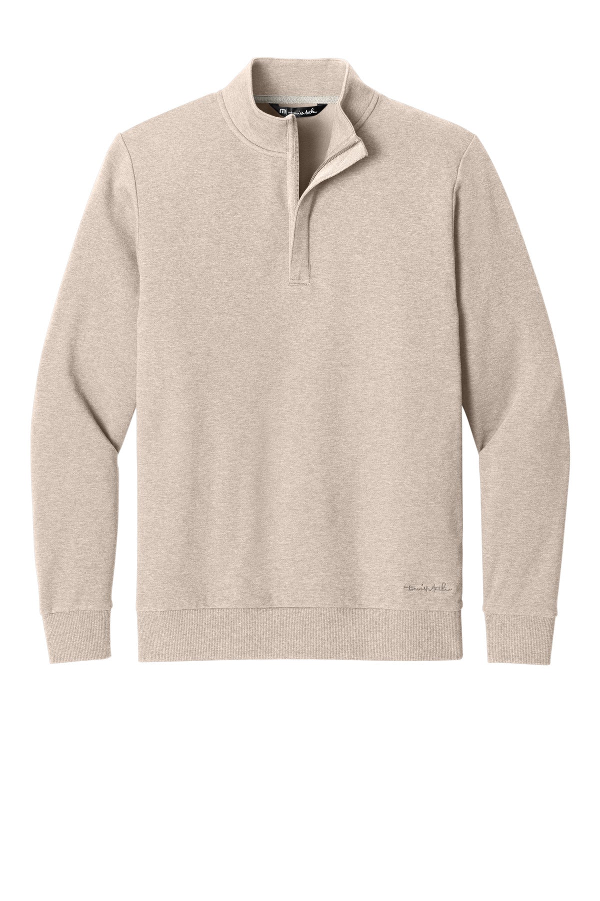 TravisMathew Ocean Villa 1/4-Zip - Natural Heather