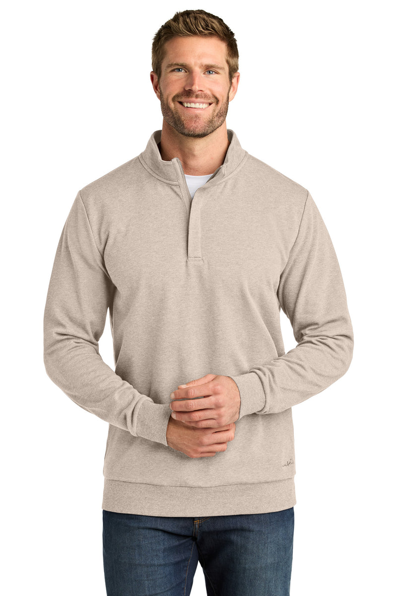 TravisMathew Ocean Villa 1/4-Zip - Natural Heather