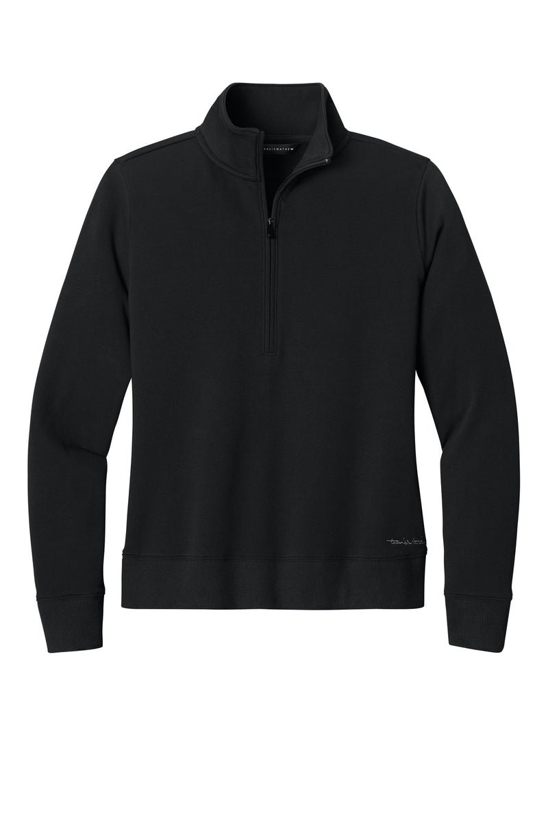 TravisMathew Women's Ocean Villa 1/4-Zip - Black