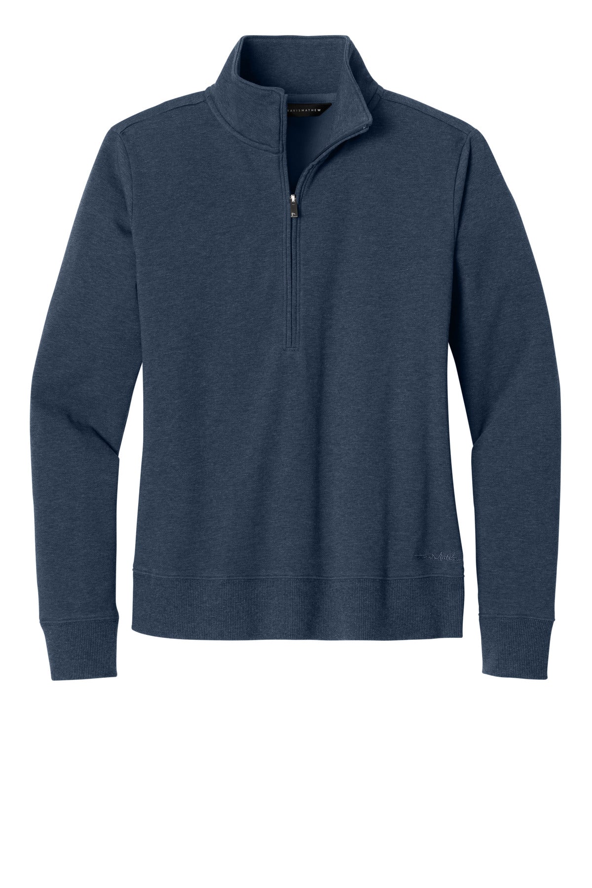 TravisMathew Women's Ocean Villa 1/4-Zip - Blue Heather