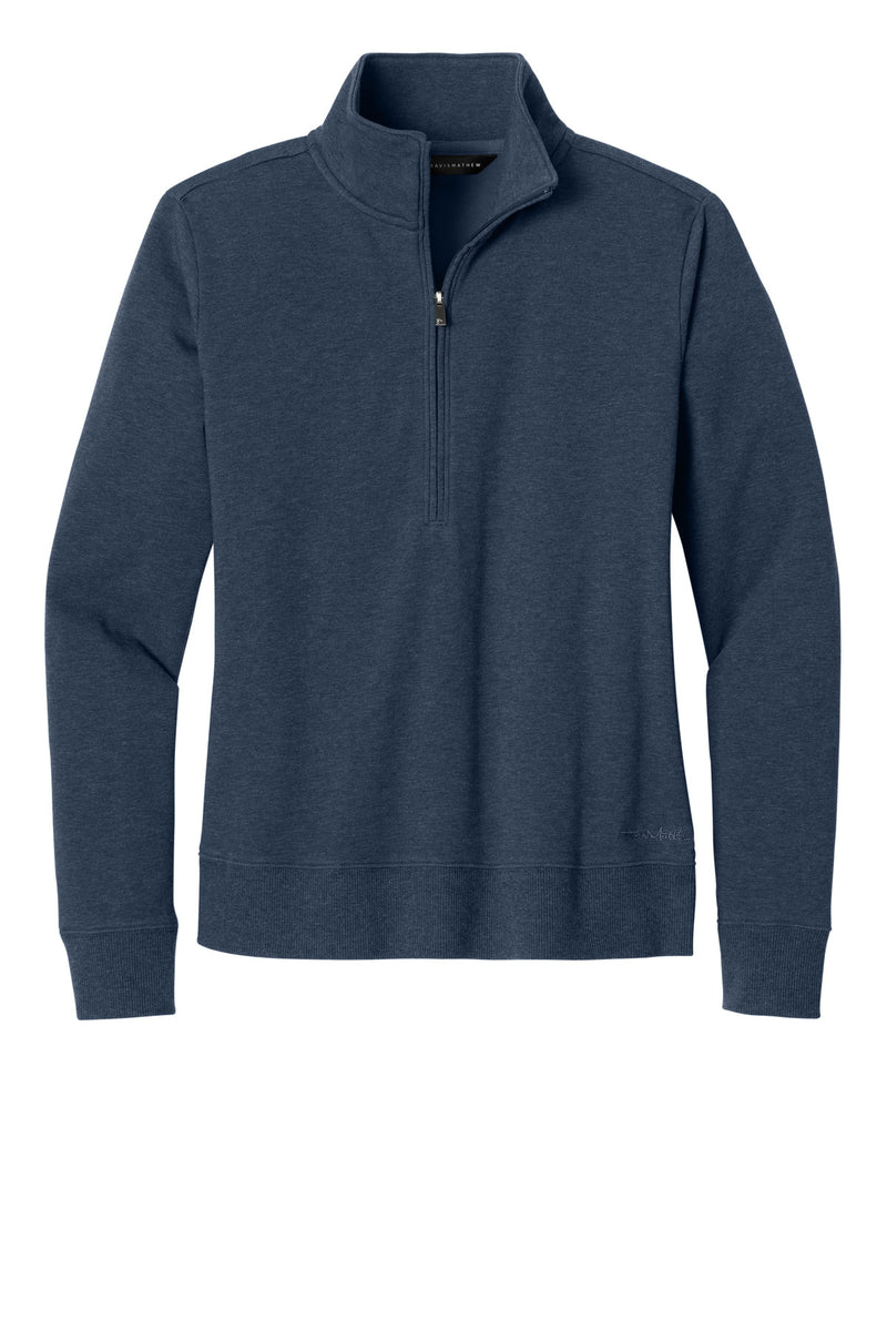 TravisMathew Women's Ocean Villa 1/4-Zip - Blue Heather