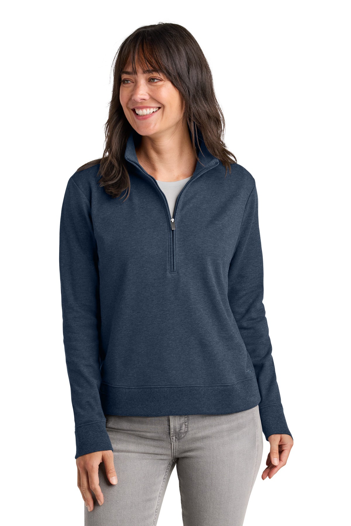 TravisMathew Women's Ocean Villa 1/4-Zip - Blue Heather