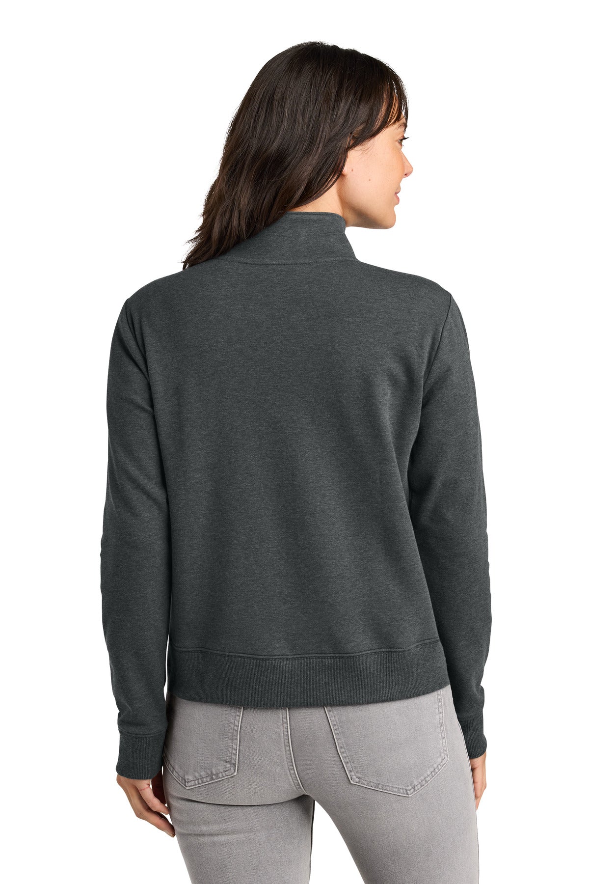 TravisMathew Women's Ocean Villa 1/4-Zip - Dark Grey Heather