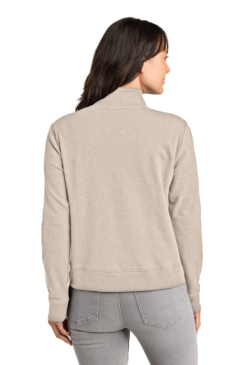 TravisMathew Women's Ocean Villa 1/4-Zip - Natural Heather