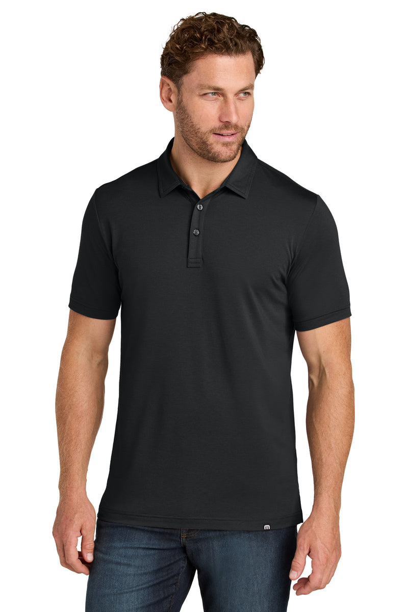 TravisMathew Glenview Solid Polo - Black