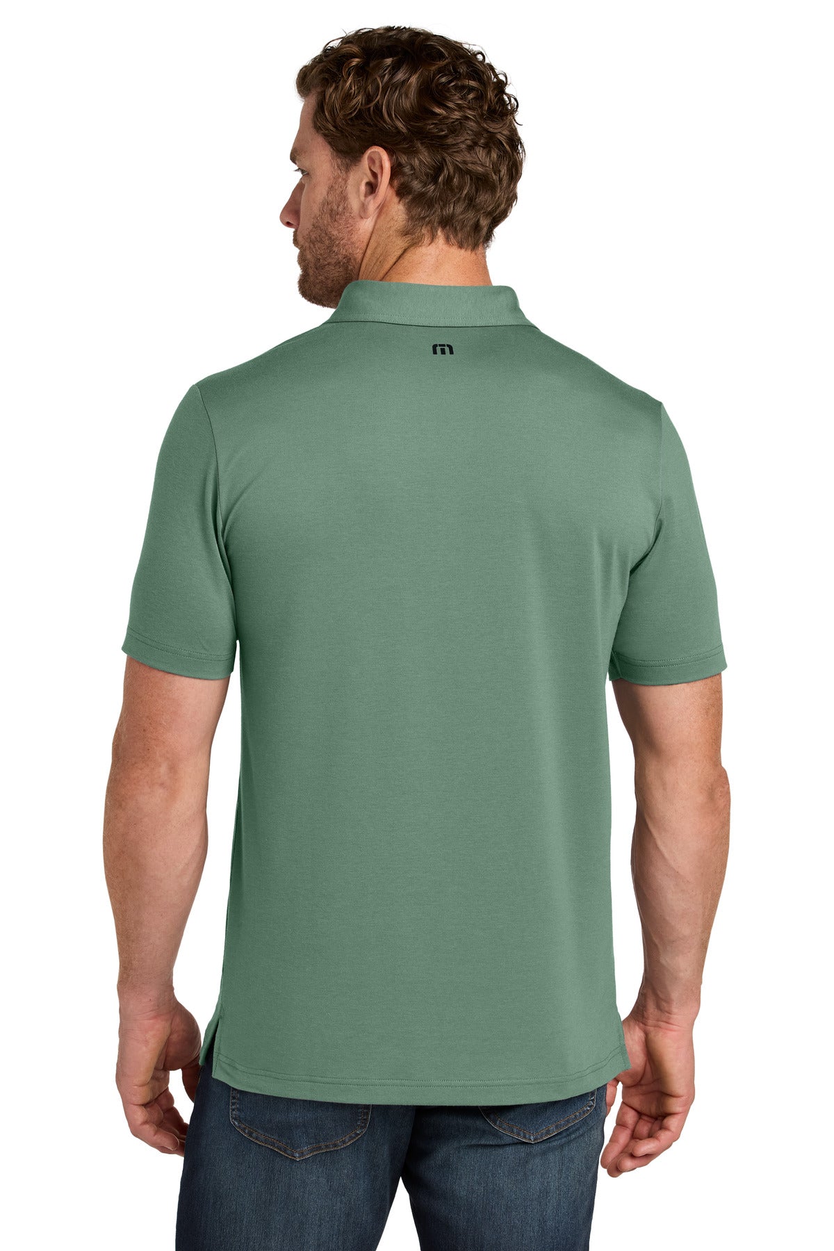 TravisMathew Glenview Solid Polo - Laurel Green