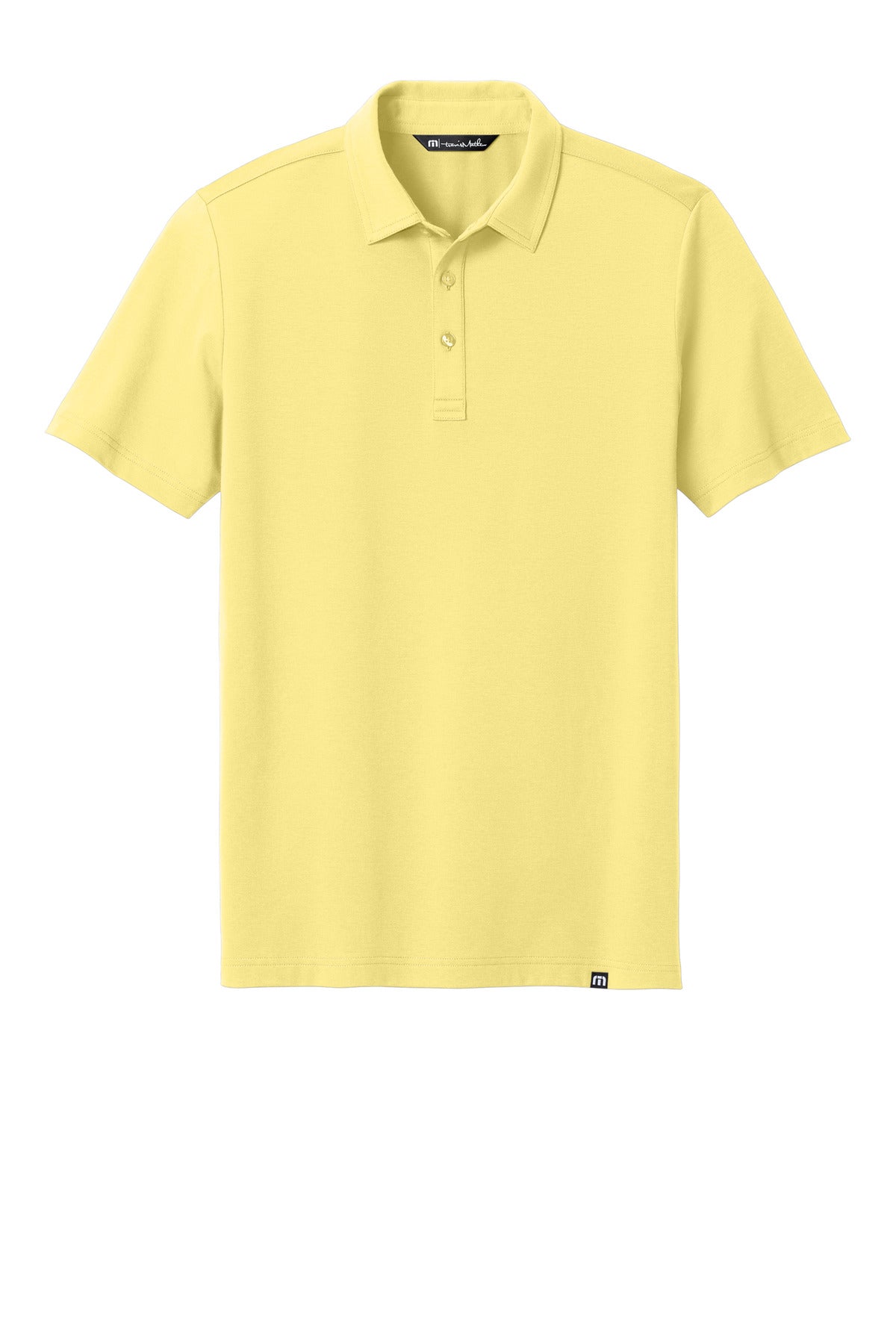 TravisMathew Glenview Solid Polo - Pale Yellow