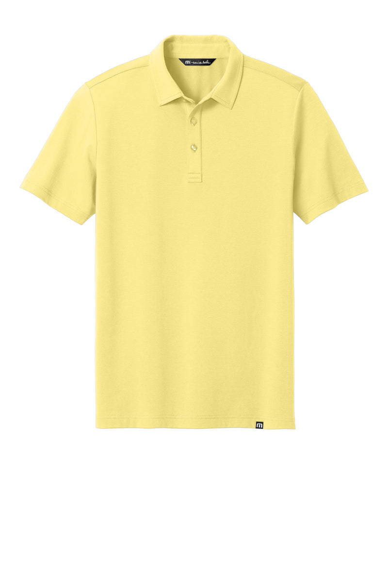 TravisMathew Glenview Solid Polo - Pale Yellow