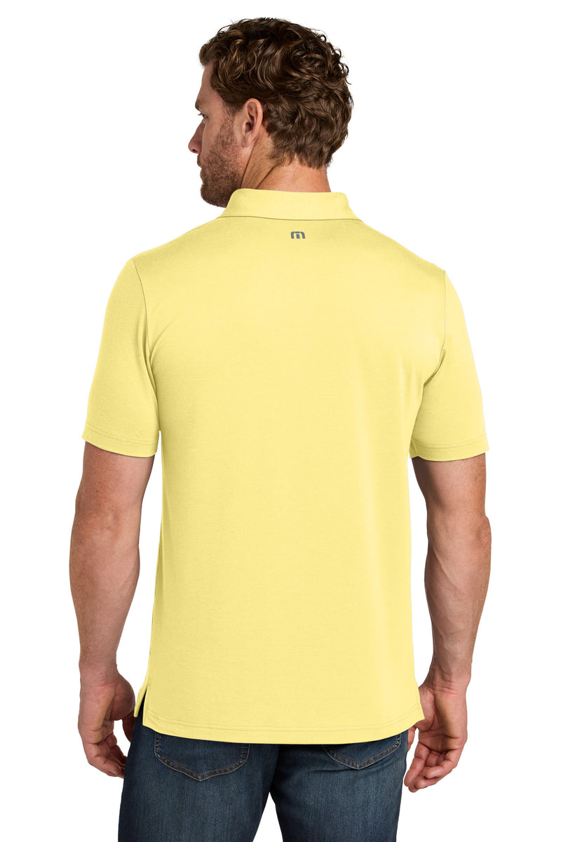 TravisMathew Glenview Solid Polo - Pale Yellow