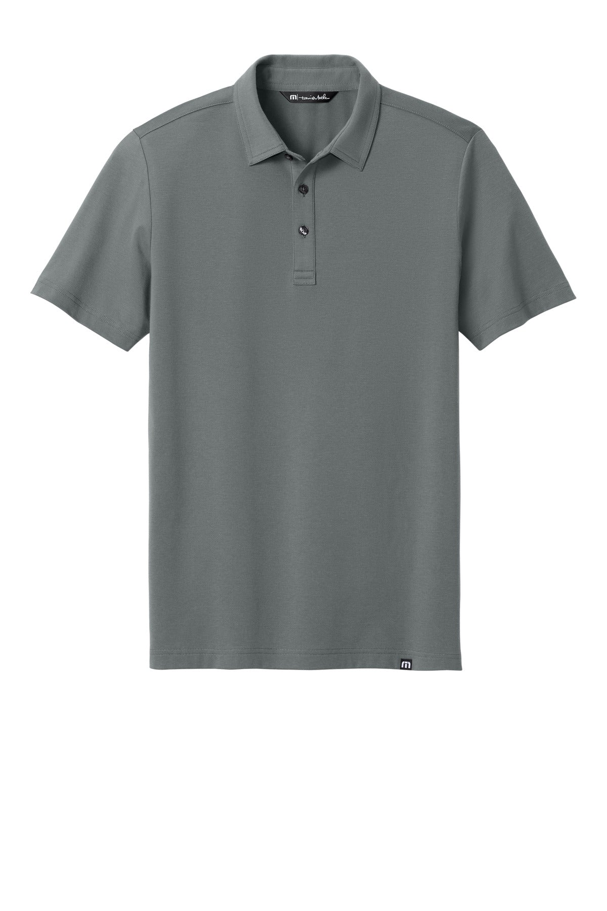 TravisMathew Glenview Solid Polo - Quiet Shade Grey