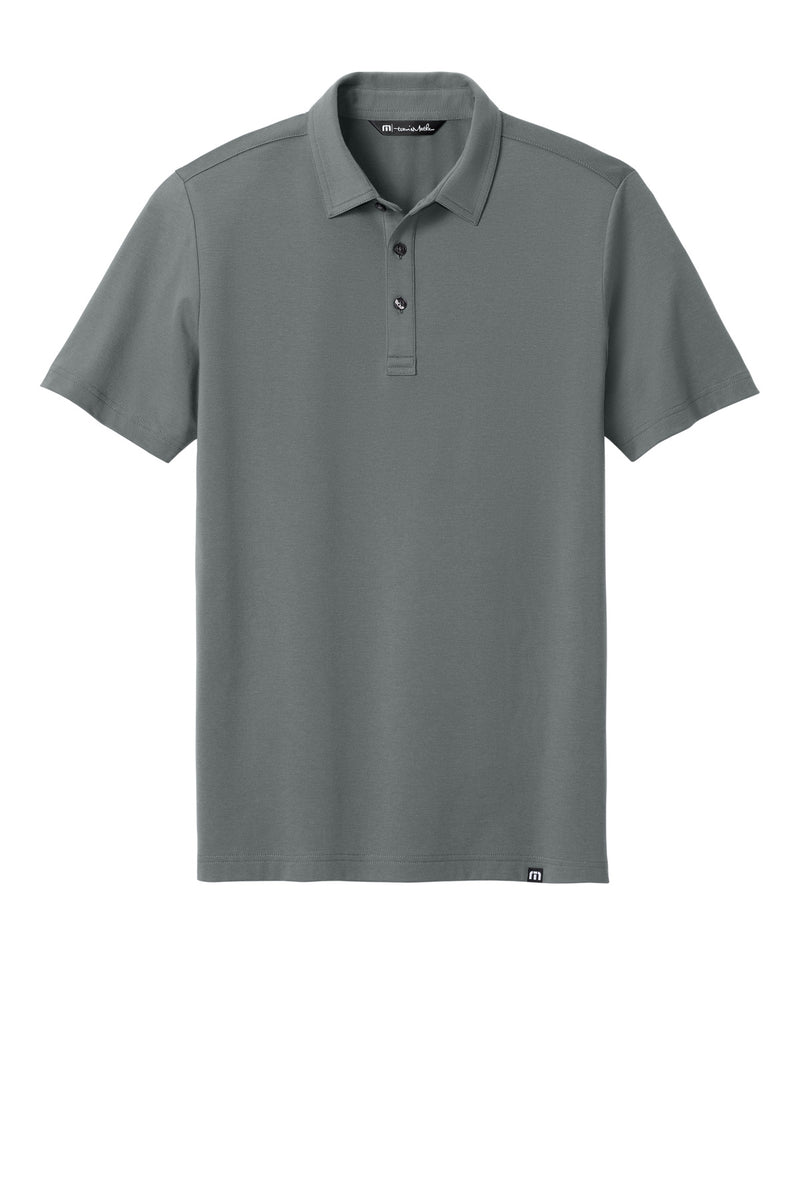 TravisMathew Glenview Solid Polo - Quiet Shade Grey