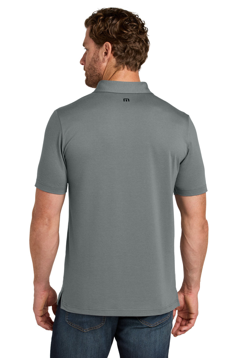 TravisMathew Glenview Solid Polo - Quiet Shade Grey