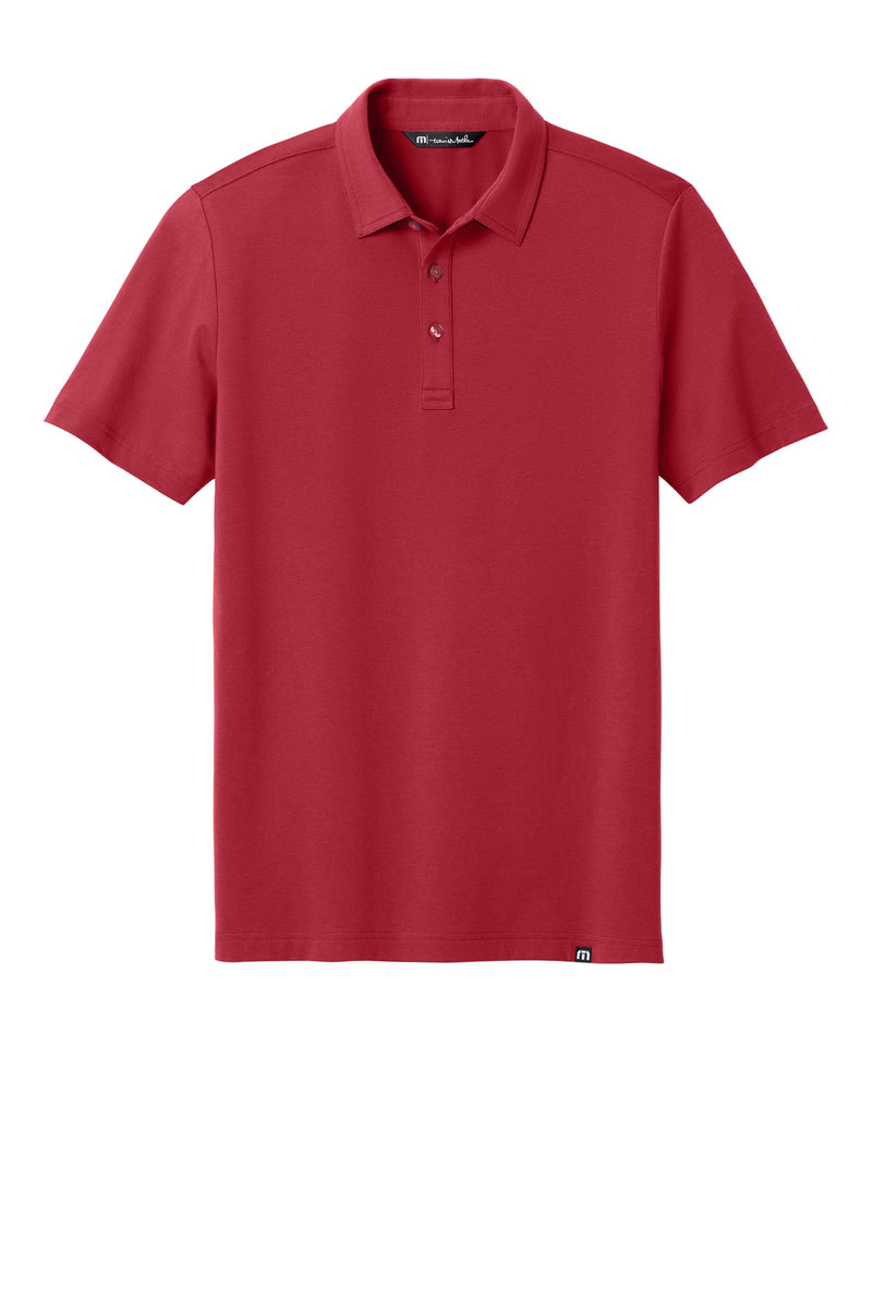 TravisMathew Glenview Solid Polo - Scooter Red