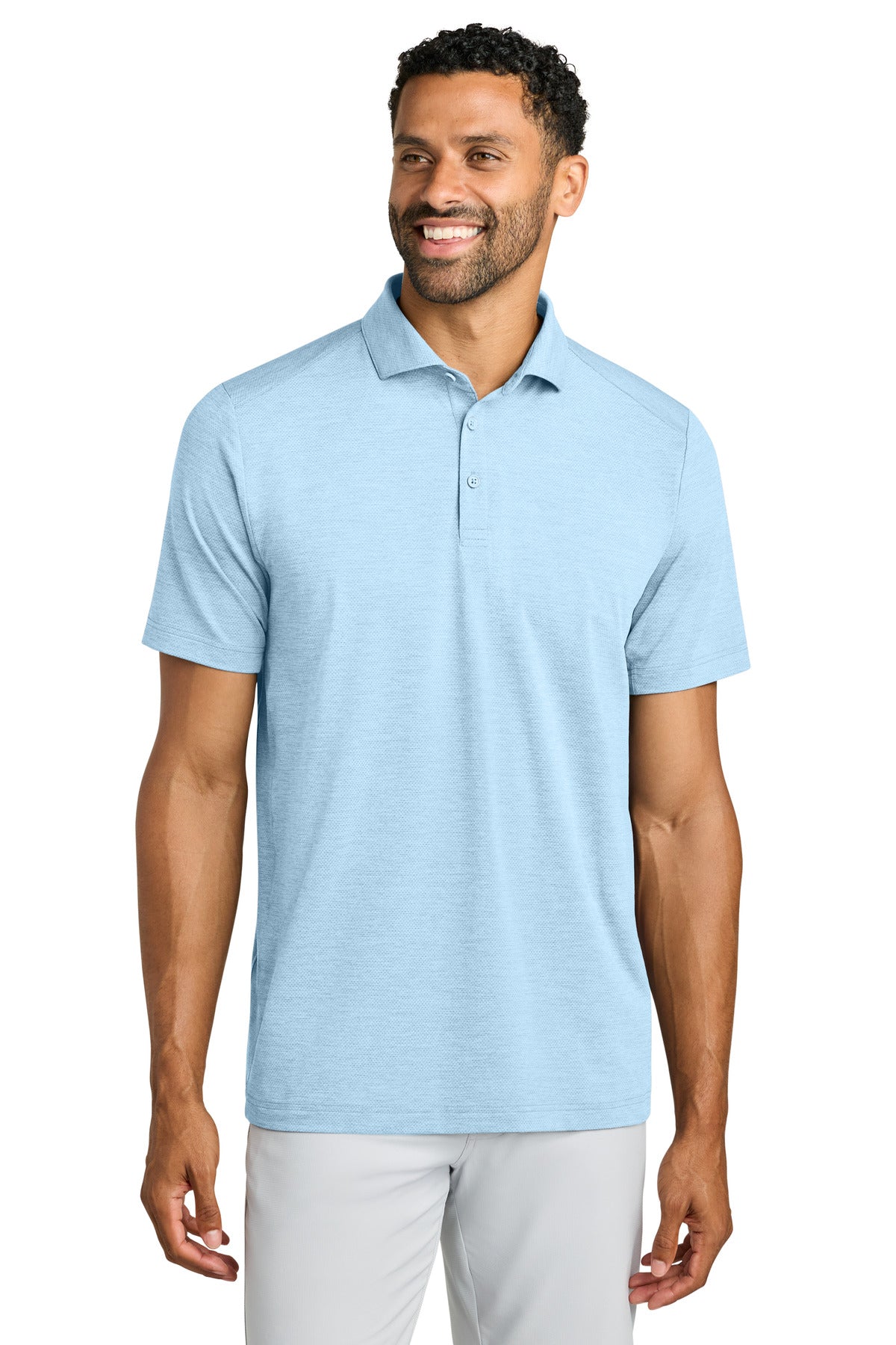 TravisMathew Onward Polo - Airy Blue Heather