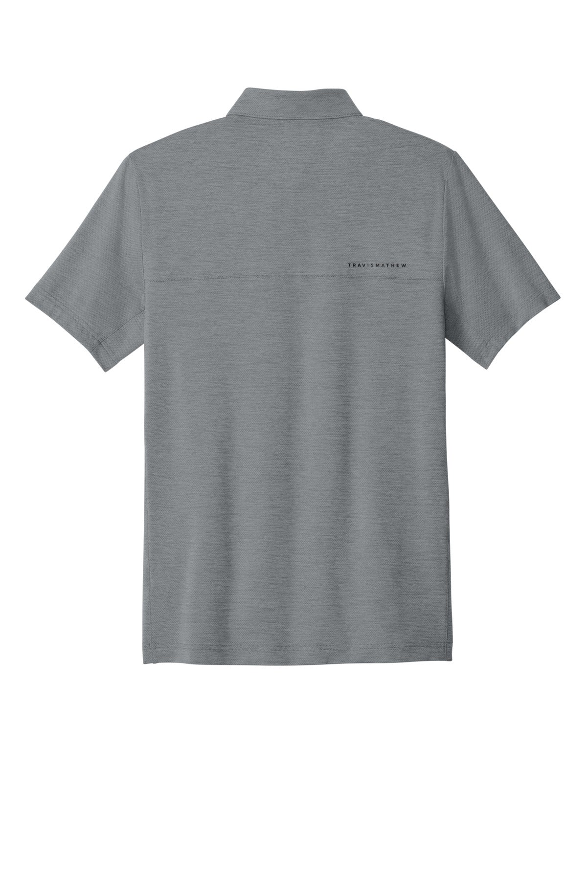 TravisMathew Onward Polo - Quiet Shade Grey Heather