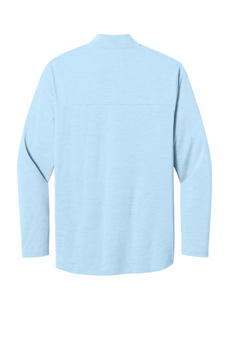 TravisMathew Onward 1/4-Zip - Airy Blue Heather
