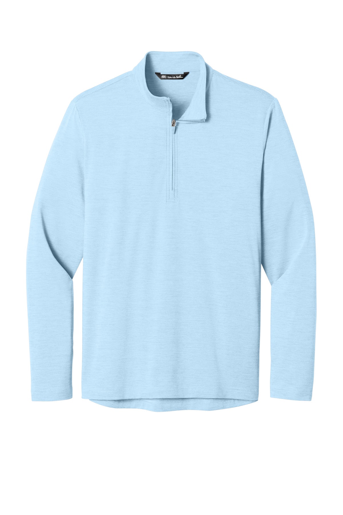 TravisMathew Onward 1/4-Zip - Airy Blue Heather