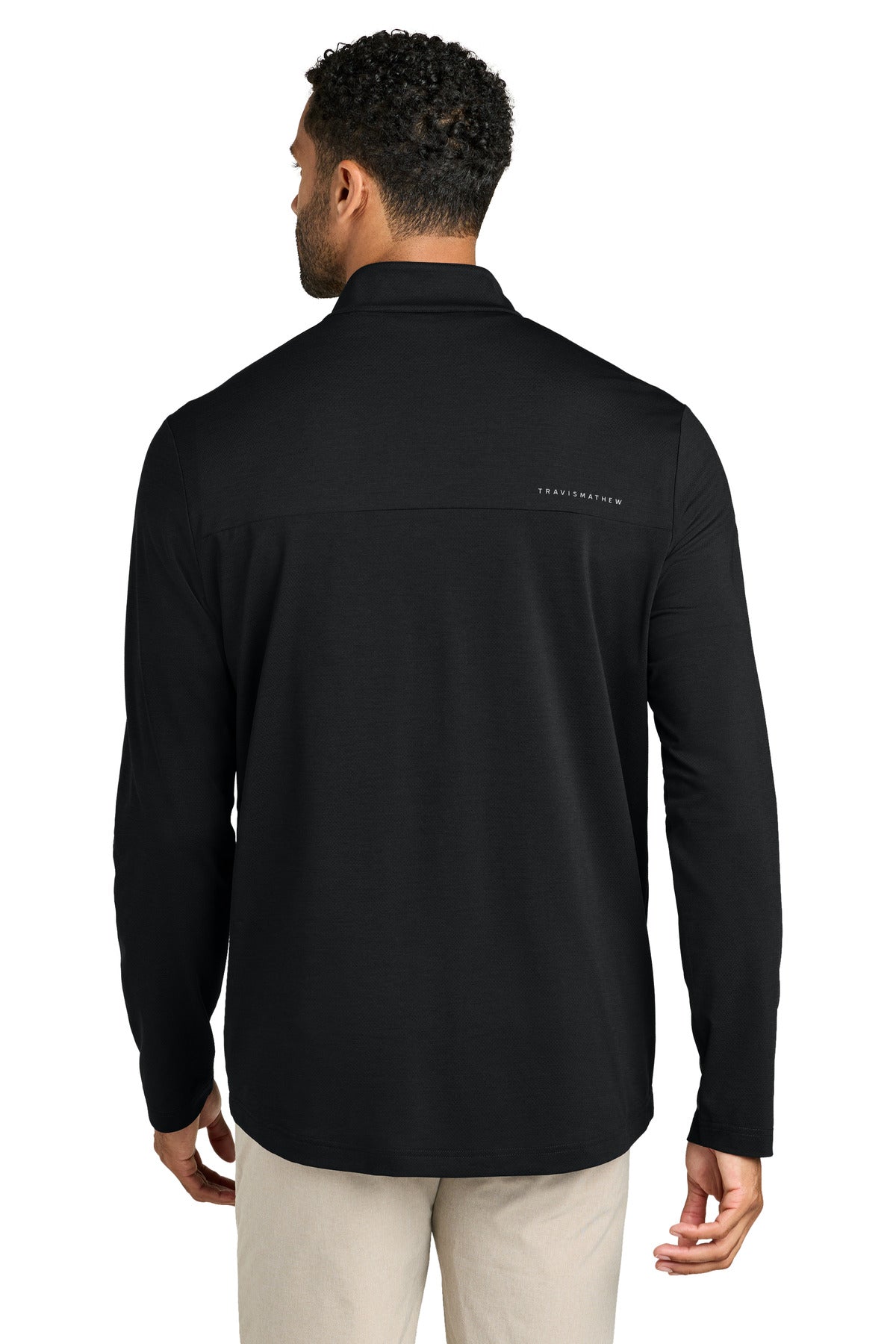 TravisMathew Onward 1/4-Zip - Black