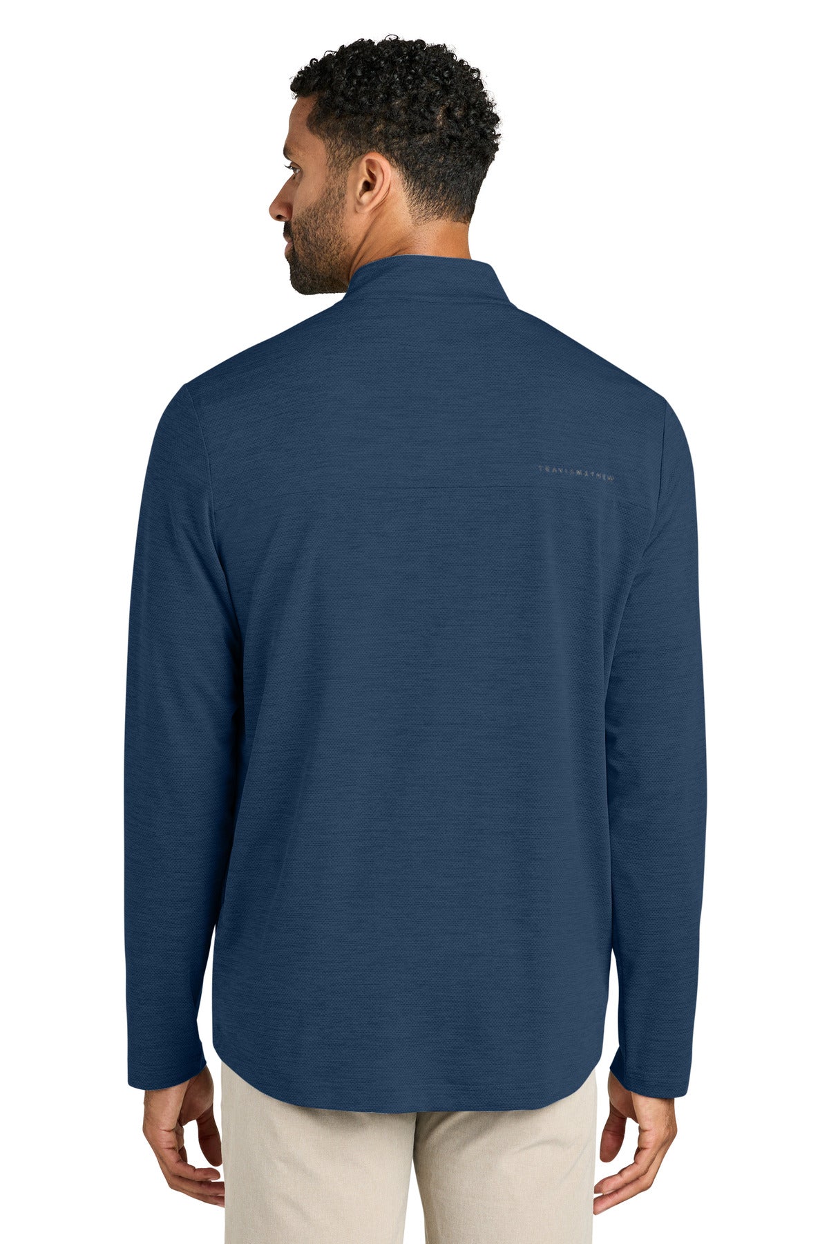 TravisMathew Onward 1/4-Zip - Navy Heather