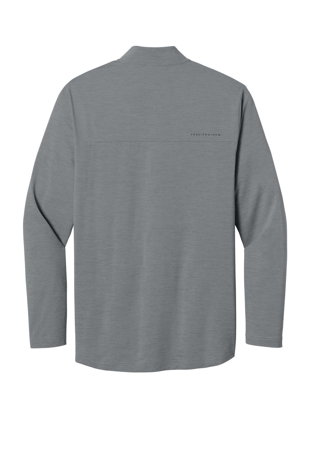 TravisMathew Onward 1/4-Zip - Quiet Shade Grey Heather