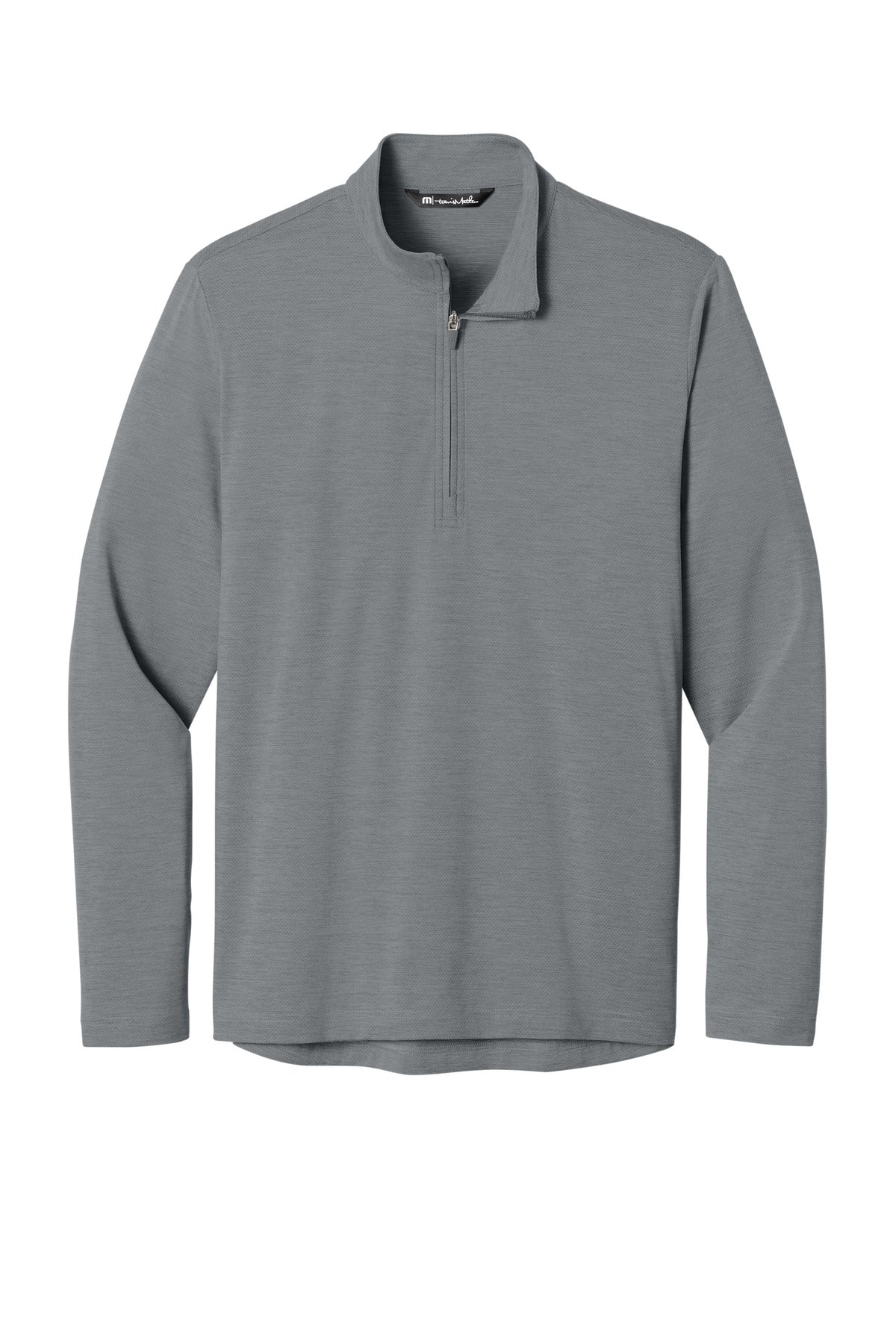 TravisMathew Onward 1/4-Zip - Quiet Shade Grey Heather