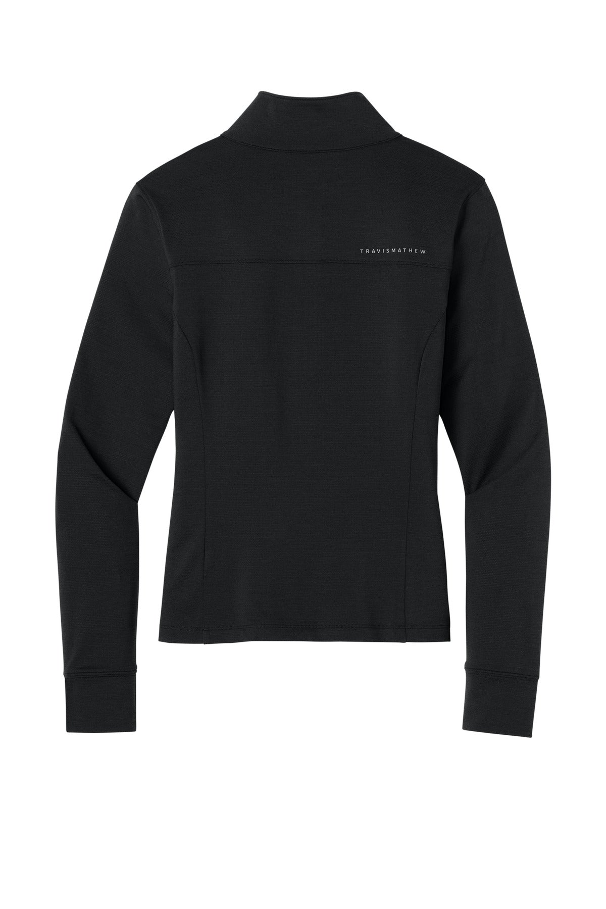 TravisMathew Women's Onward 1/2-Zip - Black