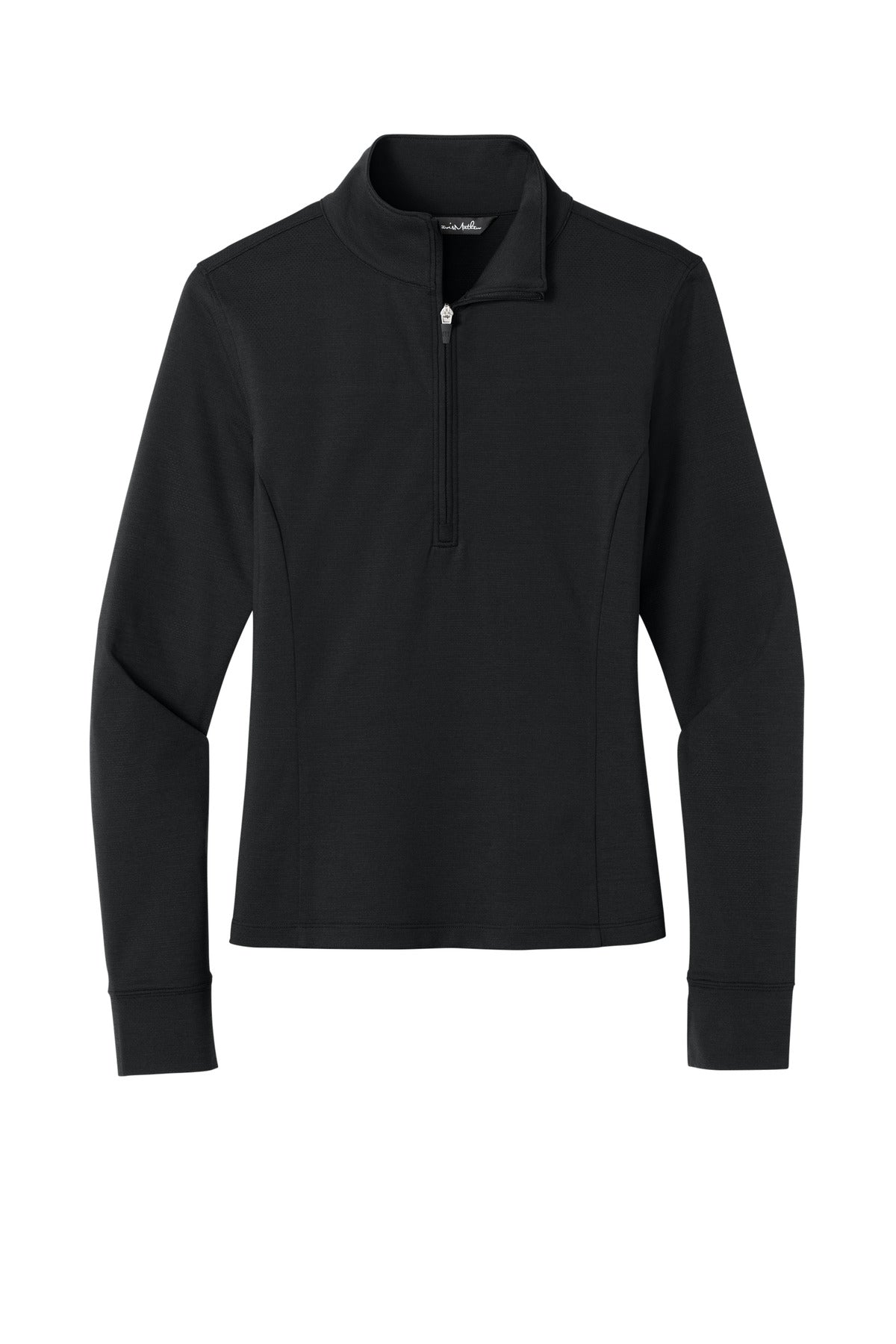 TravisMathew Women's Onward 1/2-Zip - Black