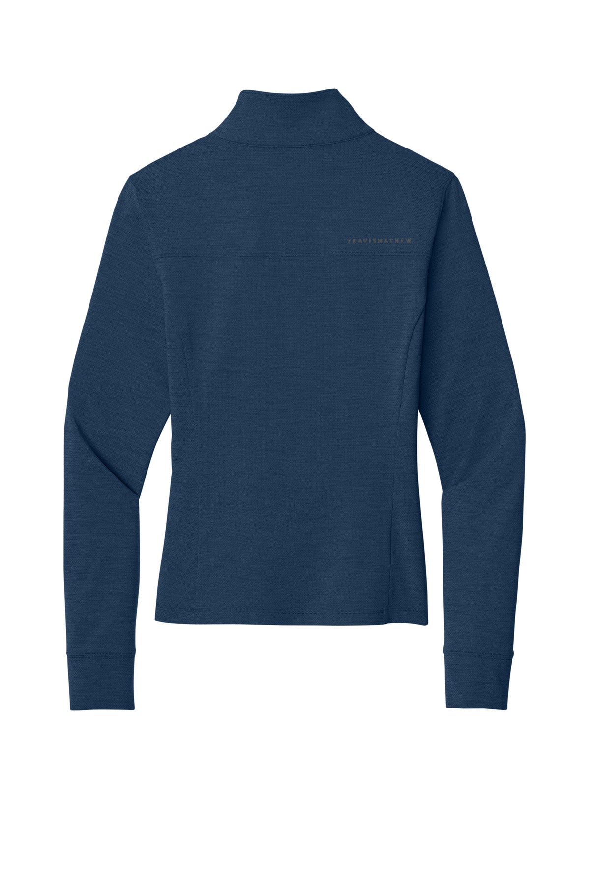 TravisMathew Women's Onward 1/2-Zip - Navy Heather