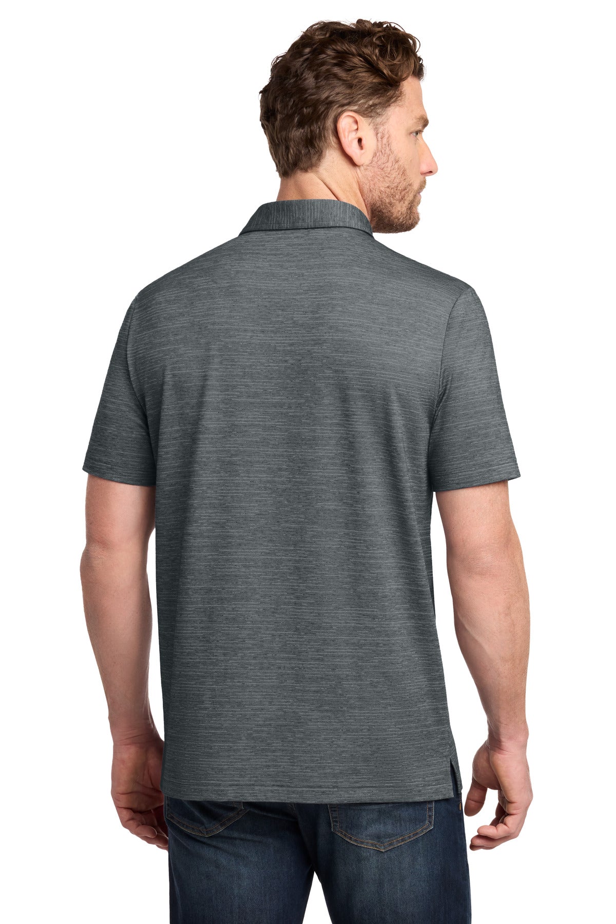 TravisMathew Crestview Polo - Grey Heather